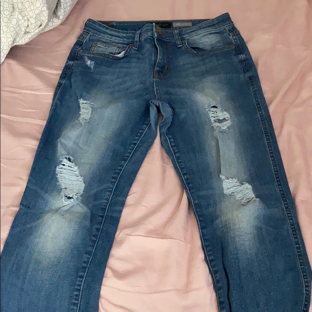 ripped girls jeans